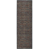 Dalyn Rugs Jericho JC10 Tufted 100% Polyester Transitional Rug Midnight 2'6" x 12' JC10MN2X12