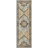 Dalyn Rugs Jericho JC2 Tufted 100% Polyester Transitional Rug Pewter 2'6" x 12' JC2PW2X12