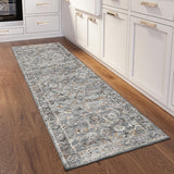 Dalyn Rugs Jericho JC4 Tufted 100% Polyester Traditional Rug Silver 2'6" x 12' JC4SV2X12