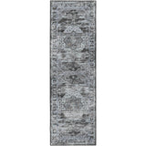 Dalyn Rugs Jericho JC5 Tufted 100% Polyester Transitional Rug Steel 2'6" x 12' JC5ST2X12