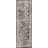 Dalyn Rugs Jericho JC6 Tufted 100% Polyester Transitional Rug Charcoal 2'6" x 12' JC6CH2X12