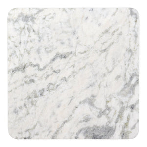 Moe's Home Segment Coffee Table - Unique Marble Striations And Soft Edges For A Stunning Modern Living Space Grey Raj Grey Marble Jd-1048-15-0