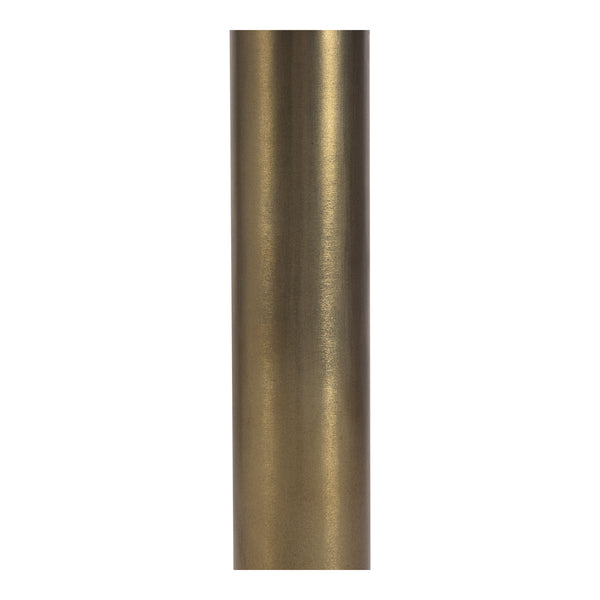 Moe's Home Nomi Cafe Table With Wave Detailing And Antiqued-brass Base – Stylish, Unique Design For Any Space Brown Solid Oak Top,Antiqued,Brass Iron
Base Jd-1066-03-0