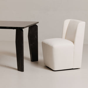 Moe's Home Satona Dining Table: Modern Elegance With Unique Marble Top And Acacia Wood Frame For 6 People Black Black Marble Tabletop,Acacia Wood Base Jd-1072-02-0