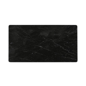 Moe's Home Satona Dining Table: Modern Elegance With Unique Marble Top And Acacia Wood Frame For 6 People Black Black Marble Tabletop,Acacia Wood Base Jd-1072-02-0