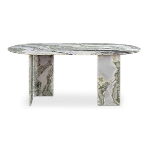 Moe's Home Celia Oval Dining Table In Opulent Onyx Marble With Modern Design For Stylish Dining Spaces Green Green Onyx Marble,Mdf
Support Underneath Tabletop Jd-1075-16-0
