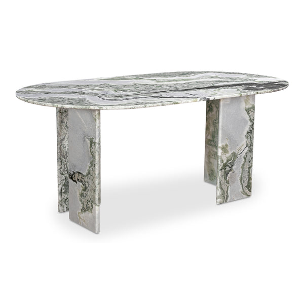 Moe's Home Celia Oval Dining Table In Opulent Onyx Marble With Modern Design For Stylish Dining Spaces Green Green Onyx Marble,Mdf
Support Underneath Tabletop Jd-1075-16-0