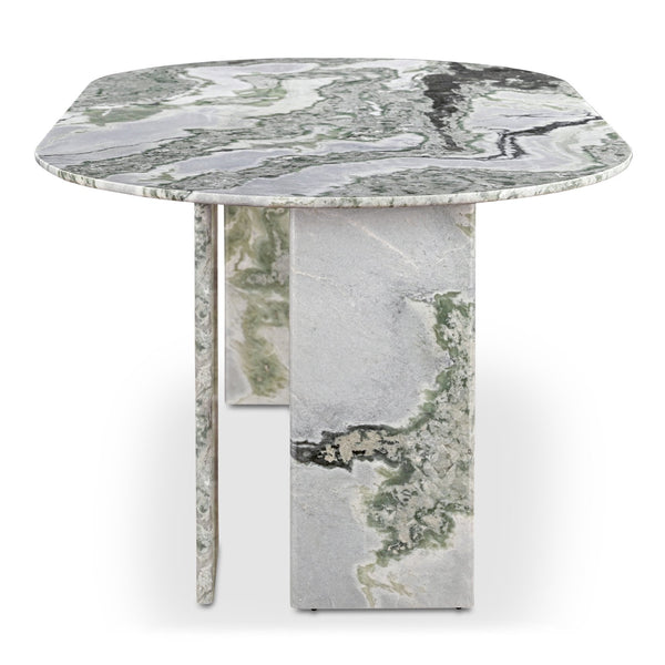 Moe's Home Celia Oval Dining Table In Opulent Onyx Marble With Modern Design For Stylish Dining Spaces Green Green Onyx Marble,Mdf
Support Underneath Tabletop Jd-1075-16-0