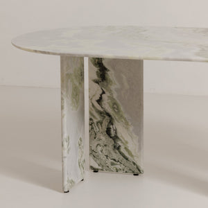 Moe's Home Celia Oval Dining Table In Opulent Onyx Marble With Modern Design For Stylish Dining Spaces Green Green Onyx Marble,Mdf
Support Underneath Tabletop Jd-1075-16-0