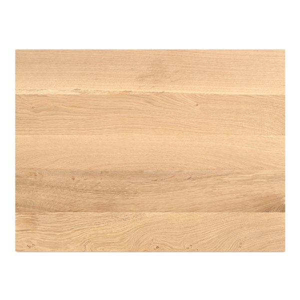 Moe's Home Teeda Nightstand - Tropical-inspired Solid Oak Storage With Shutter Design For Timeless Elegance Natural Solid Oak Cabinet And Drawer Fronts,Oak Veener Over Mdf (Back,Bottom,Drawers) Jd-1082-24