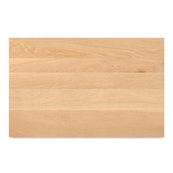 Moe's Home Teeda 3-drawer Nightstand In Solid Oak - Tropical Shutter Design For Unique Storage Solutions Natural Solid Oak Cabinet And Drawer Fronts,Oak Veener Over Mdf (Back,Bottom,Drawers) Jd-1083-24