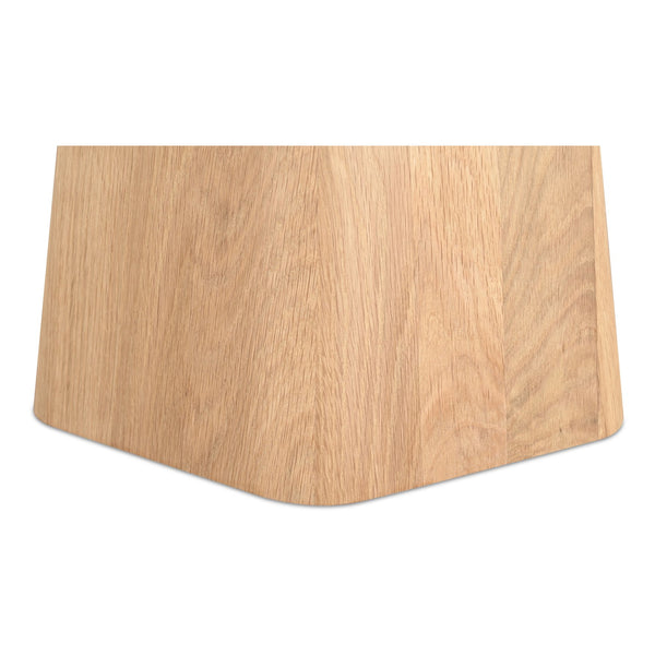 Moe's Home Evelyn Accent Table - Organic Ashen Grey Marble Top With Solid Oak Base For Modern Elegance White Ashen Grey Matirx,Solid Oak Wood Jd-1091-18-0