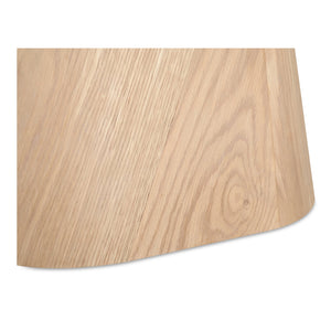 Moe's Home Evelyn Coffee Table – Elegant Ashen Grey Marble Top With Organic Oak Veneer Base For Modern Living White Raj Grey Marble Top,Oak Veneer Over Plywood Jd-1092-18-0