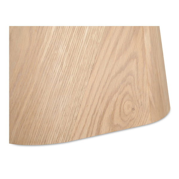 Moe's Home Evelyn Coffee Table – Elegant Ashen Grey Marble Top With Organic Oak Veneer Base For Modern Living White Raj Grey Marble Top,Oak Veneer Over Plywood Jd-1092-18-0