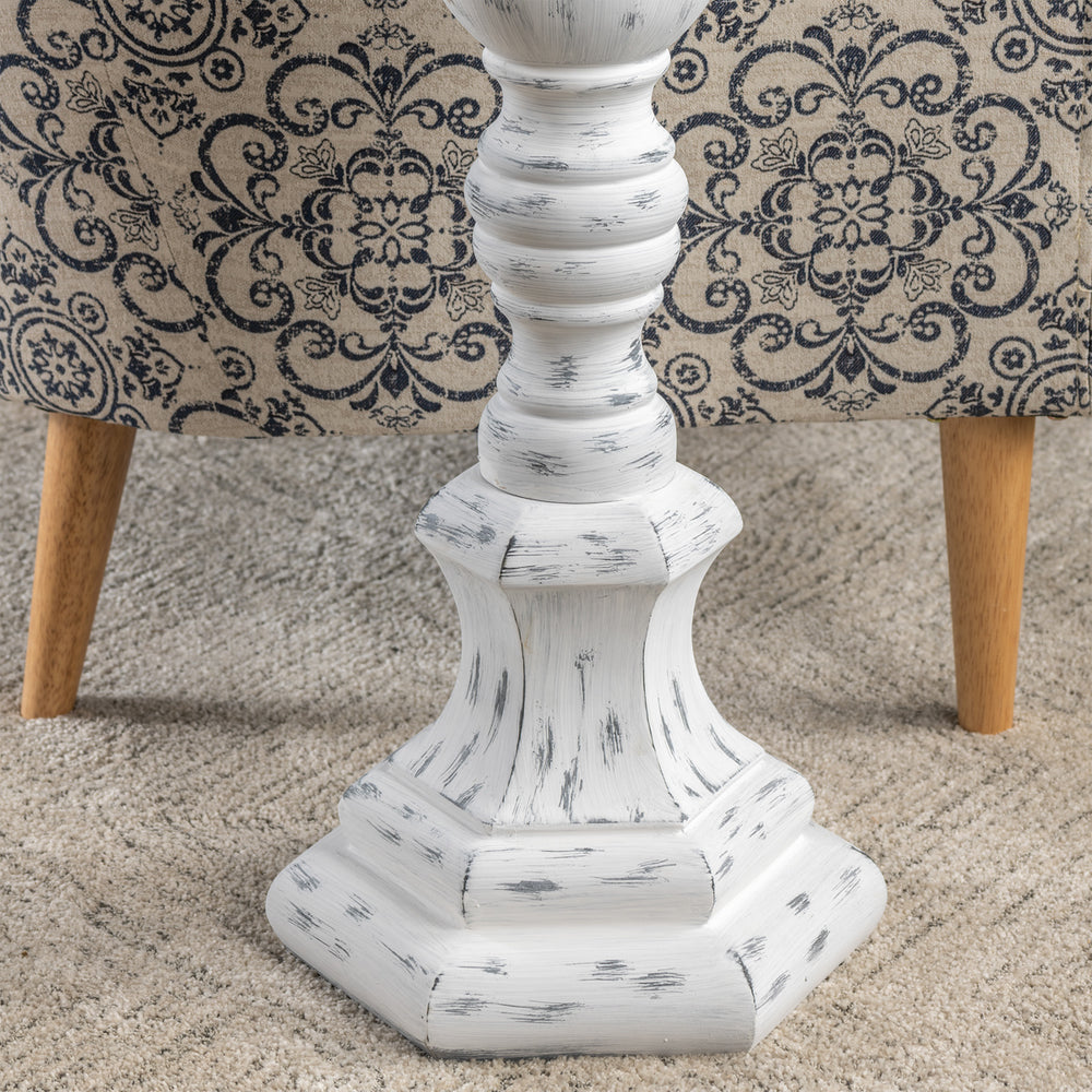 Penelope Resin Floor Lamp JDAVP1174WH Crestview Collection