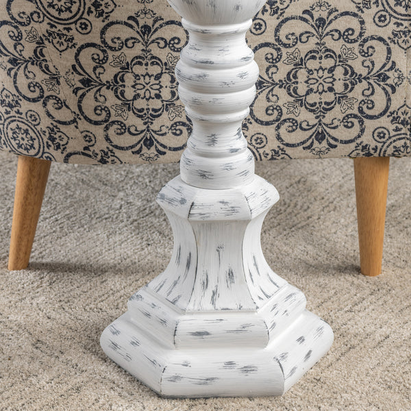 Penelope Resin Floor Lamp JDAVP1174WH Crestview Collection