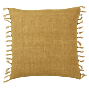Jaipur Living Jaipur Living Linen Throw Pillow with Tassel Trim Bohemian Accent for Sofa or Bed PLW103892
