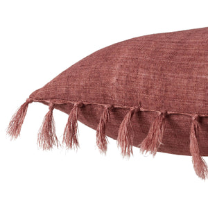 Jaipur Living Jaipur Living Majere Linen Lumbar Pillow with Knotted Tassels for Bohemian Layered Spaces PLW103929
