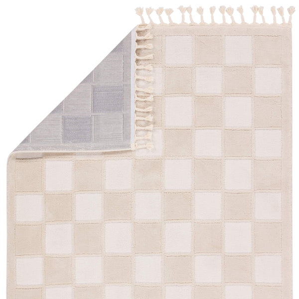 Jaipur Living Vibe by Jaipur Living Catanza Geometric High-low Pile Moroccan Fringe Runner Rug 5'X7' RUG156934