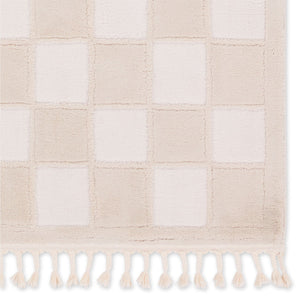 Jaipur Living Vibe by Jaipur Living Catanza Geometric High-low Pile Moroccan Fringe Runner Rug 5'X7' RUG156934