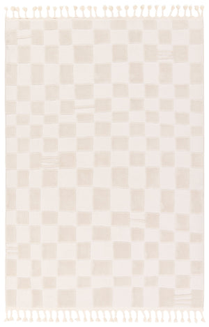 Jaipur Living Vibe by Jaipur Living Kohar Moroccan Geometric High Low Pile Fringe Area Rug 8'10"X12' RUG159001
