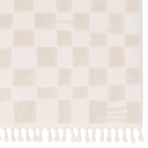 Jaipur Living Vibe by Jaipur Living Kohar Moroccan Geometric High Low Pile Fringe Area Rug 8'10"X12' RUG159001