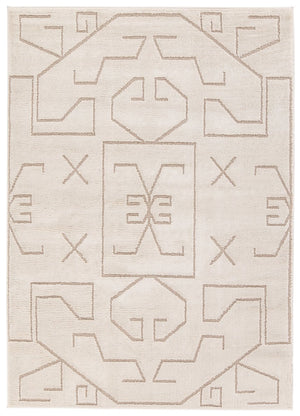 Jaipur Living Jaida Cree Jid14 Powerloomed Machinemade 70% Polypropylene 30% Polyester Moroccan / Bohemian Geometric Indoor Rug Ivory, Beige 70% Polypropylene 30% Polyester Rug161007