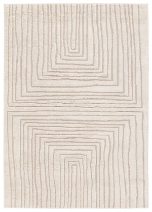 Jaipur Living Jaida Fantana Jid15 Powerloomed Machinemade 70% Polypropylene 30% Polyester Lines Stripes Indoor Rug Ivory, Beige 70% Polypropylene 30% Polyester Rug161010