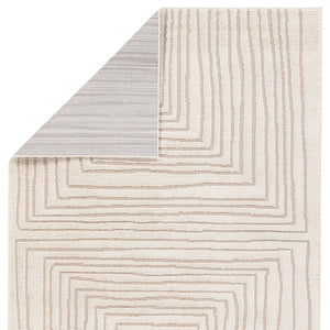 Jaipur Living Jaida Fantana Jid15 Powerloomed Machinemade 70% Polypropylene 30% Polyester Lines Stripes Indoor Rug Ivory, Beige 70% Polypropylene 30% Polyester Rug161010