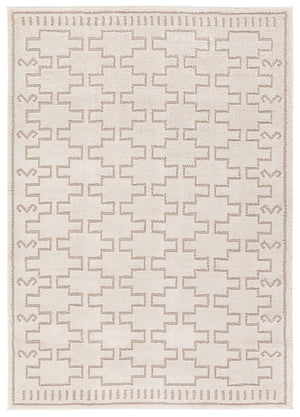 Jaipur Living Jaida Dawson Jid16 Powerloomed Machinemade 70% Polypropylene 30% Polyester Moroccan / Bohemian Trellis Indoor Rug Ivory, Beige 70% Polypropylene 30% Polyester Rug161015
