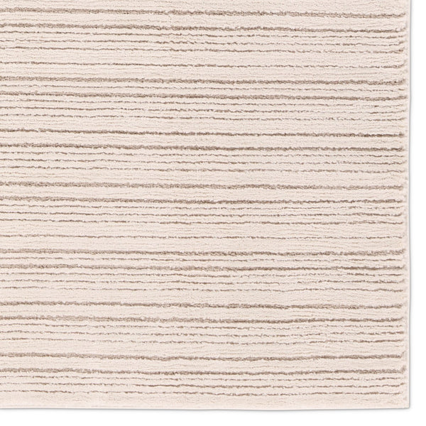 Jaipur Living Jaida Khoda Jid17 Powerloomed Machinemade 70% Polypropylene 30% Polyester Lines Stripes Indoor Rug Ivory, Beige 70% Polypropylene 30% Polyester Rug161021