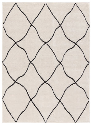 Jaipur Living Jaida Treble Jid19 Powerloomed Machinemade 70% Polypropylene 30% Polyester Moroccan / Bohemian Trellis Indoor Rug Ivory, Black 70% Polypropylene 30% Polyester Rug161034