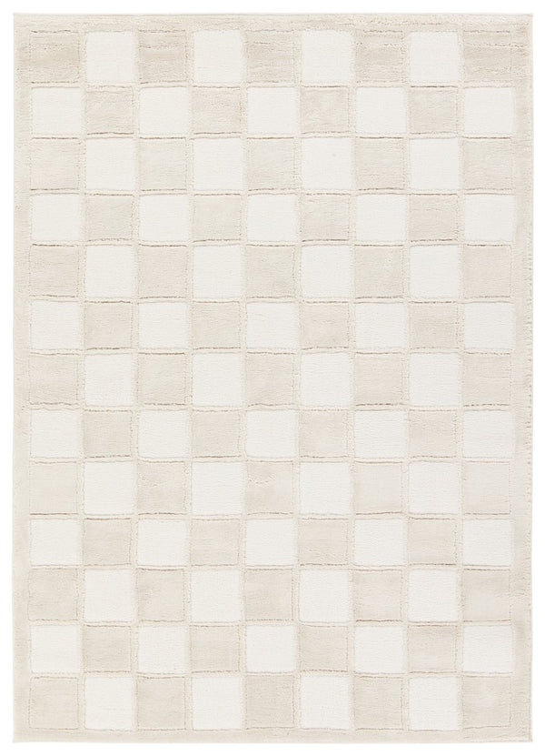 Jaipur Living Jaida Catanza Jid20 Powerloomed Machinemade 70% Polypropylene 30% Polyester Geometric Geometric Indoor Rug Ivory, Beige 70% Polypropylene 30% Polyester Rug161042