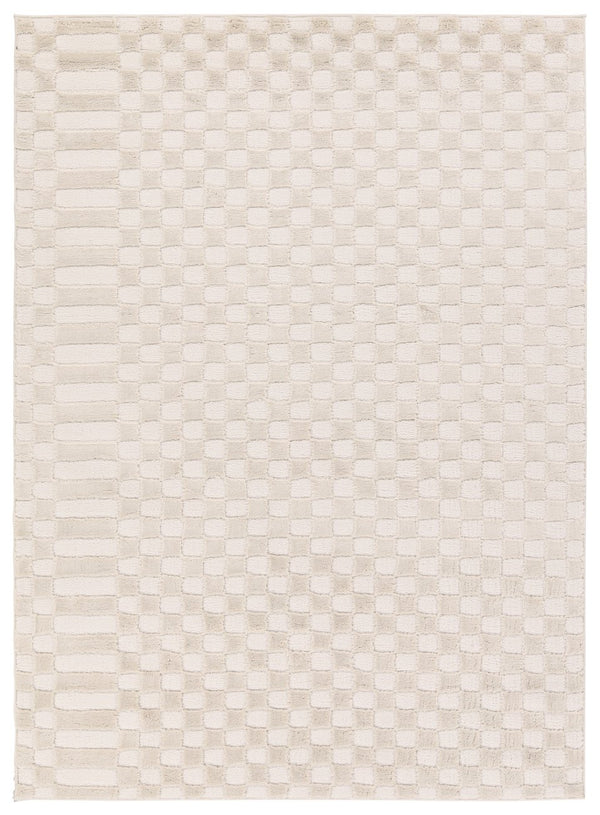 Jaipur Living Jaida Casa Jid24 Powerloomed Machinemade 70% Polypropylene 30% Polyester Geometric Geometric Indoor Rug Ivory, Tan 70% Polypropylene 30% Polyester Rug161065
