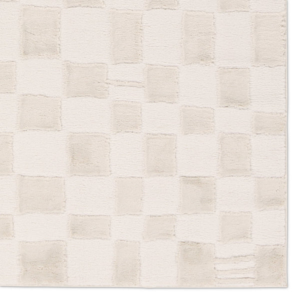 Jaipur Living Jaida Kohar Jid25 Powerloomed Machinemade 70% Polypropylene 30% Polyester Geometric Geometric Indoor Rug Ivory, Tan 70% Polypropylene 30% Polyester Rug161070