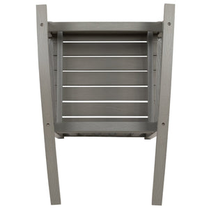 English Elm Winston All-Weather Poly Resin Rocking Chair for Ultimate Comfort and Relaxation on Any Porch Gray JJ-C14703-GY-GG