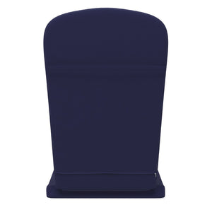 English Elm Charlestown Set of 2 All-Weather High Back Cushions for Adirondack Chairs - Stylish Comfort Upgrade Blue JJ-CSN14501-BL-2-GG