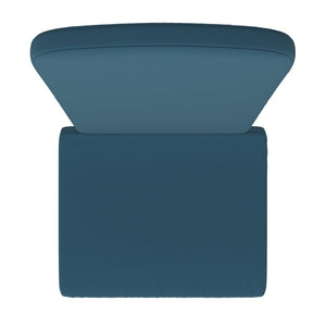 English Elm Charlestown Set of 2 All-Weather High Back Cushions for Adirondack Chairs - Stylish Comfort Upgrade Teal JJ-CSN14501-TL-2-GG