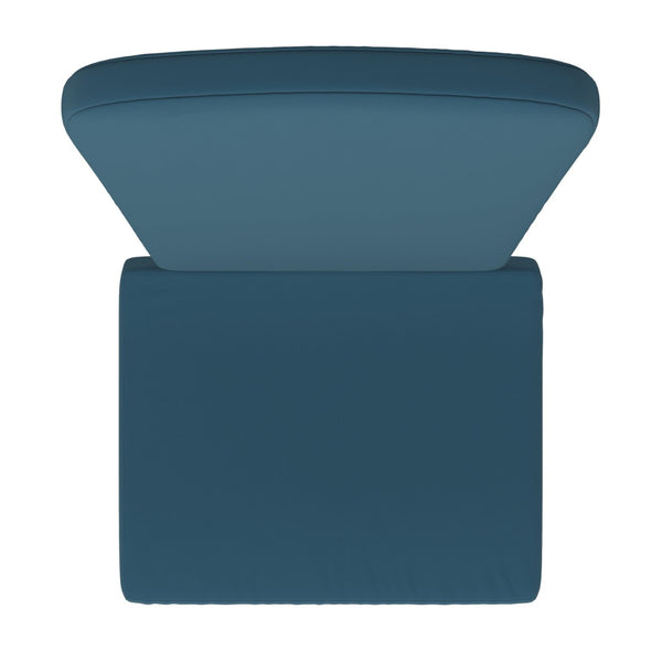 English Elm Charlestown Set of 2 All-Weather High Back Cushions for Adirondack Chairs - Stylish Comfort Upgrade Teal JJ-CSN14501-TL-2-GG