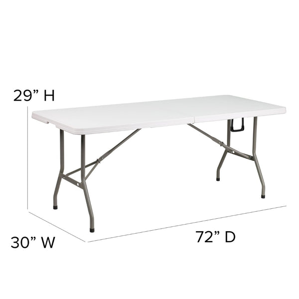 English Elm Otis Portable Tailgate/Event Set - Complete Canopy, Bi-Fold Table & 4 Folding Chairs for Outdoor Fun Blue 10' x 10' JJ-GZ10183Z-4LEL3-BLWH-GG