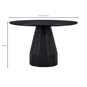 Moe's Home Templo Outdoor Dining Table – Stylish Concrete Design For Elegant Alfresco Dining Spaces Black Concrete
Tabletop And Base,Steel Connecting Tabletop And Base Jk-1010-02-0