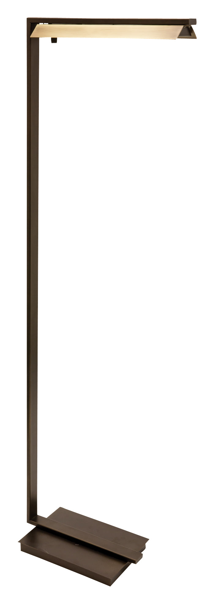 House Of Troy 52" Jay Led Floor Lamps - Modern Design With Polished Nickel Accents, 500 Lumens, 5-year Warranty Granite Metal Jled500-gt