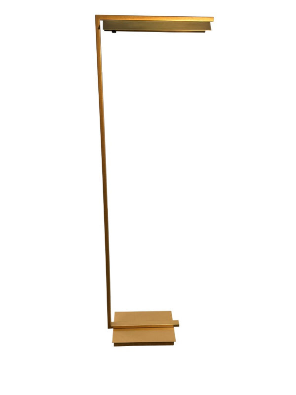 House of Troy 52 Inch Jay LED Floor Lamp Harvest Gold Metal Body Warm Glow Mid-Century Living JLED500-HG