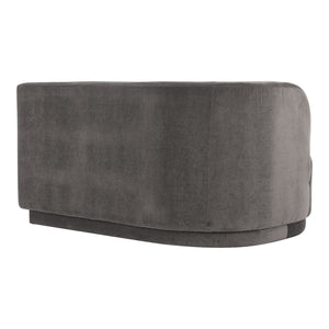 Moe's Home Yoon Modular Sectional Sofa - Versatile Comfort With Soft Upholstery For Stylish Living Spaces Grey Upholstery, 100% Polyester,Fsc Wood 100% On Frame And Legs Jm-1016-25