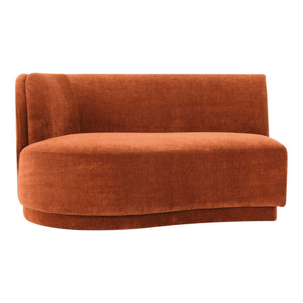 Moe's Home Yoon Modular Sectional Sofa - Versatile Comfort With Soft Upholstery For Stylish Living Spaces Red Upholstery, 100% Polyester,Fsc Wood 100% On Frame And Legs Jm-1017-06