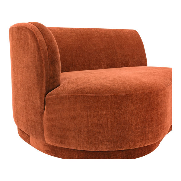 Moe's Home Yoon Modular Sectional Sofa - Versatile Comfort With Soft Upholstery For Stylish Living Spaces Red Upholstery, 100% Polyester,Fsc Wood 100% On Frame And Legs Jm-1017-06