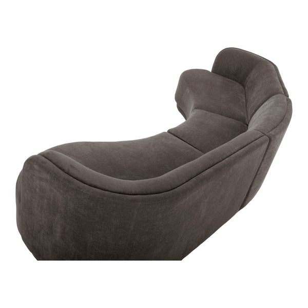 Moe's Home Yoon Modular Sectional Sofa - Unique Design For Comfort & Style In Versatile Living Spaces Grey Upholstery, 100% Polyester,Fsc Wood 100% On Frame And Legs Jm-1021-25