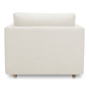 Moe's Home Bryn Chaise: Eco-friendly Luxury With Sustainable Materials And Timeless Style For Your Space Beige Upholstery, 70% Recycled Polyester,30% Virgin Polyester,Pine And Plywood Frame Jm-1026-05