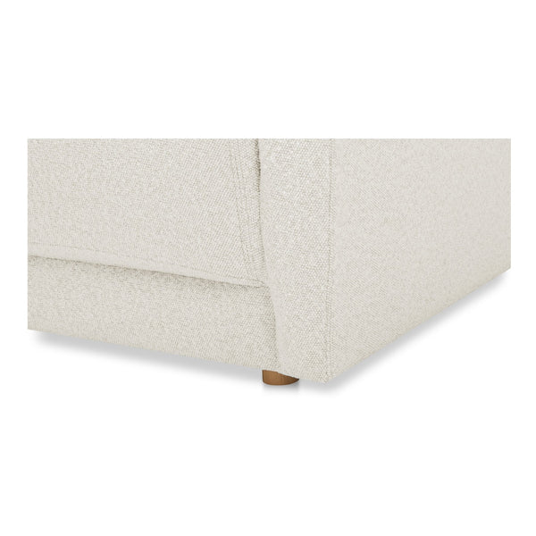 Moe's Home Bryn Sectional - Sustainable Design Meets Timeless Elegance With Eco-friendly Comfort And Style Beige Upholstery, 70% Recycled Polyester,30% Virgin Polyester,Pine And Plywood Frame Jm-1027-05-l-0