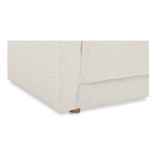 Moe's Home Bryn Sectional - Sustainable Design Meets Timeless Elegance With Eco-friendly Comfort And Style Beige Upholstery, 70% Recycled Polyester,30% Virgin Polyester,Pine And Plywood Frame Jm-1027-05-r-0